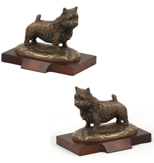 Norwich Terrier figurka na drewnie Art-Dog